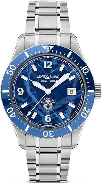 Zegarek męski Montblanc 1858 Iced Sea automatyczny 41 mm