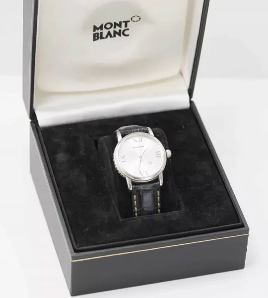 Montblanc Star Classique Automatic Black Dial 107072 - Zegarki na Ceneo.pl