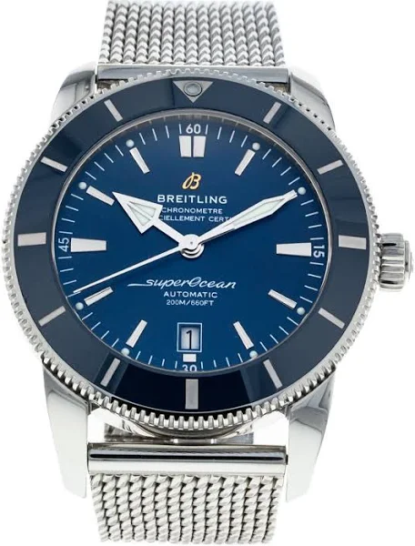 Breitling Superocean Heritage Automatic Blue Dial Stainless Steel Ab2020161c1a1 - Zegarki na Ceneo.pl
