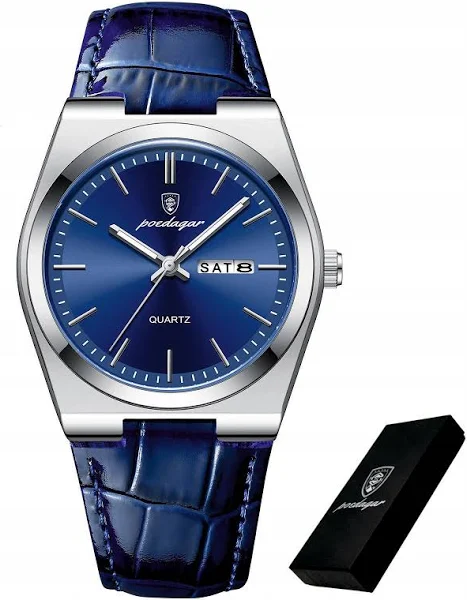 POEDAGAR zegarki męskie Casual Business oryginalny zegarek kwarcowy dla mężczyzny wodoodporny