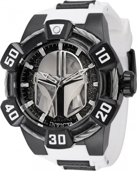 Zegarek invicta star wars automatic 52mm 40619 mandalorian