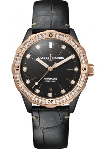 Ulysse Nardin Diver Czarny Ø39 mm ref UN 8165-182B/BLACK