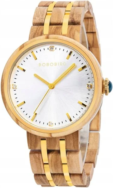 Zegarek Damski Elegancki Bobo Bird T96-3 Piękny
