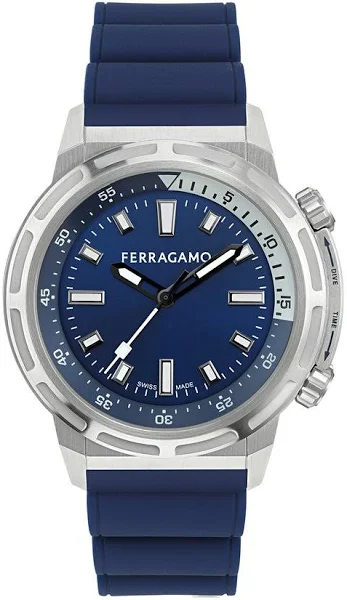 Ferragamo Men Zegarek Męski