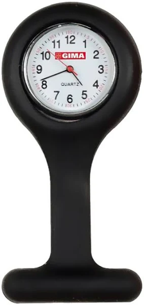 GIMA Zegarek pielęgniarski-różowy Zegarek pielęgniarski silikonowy