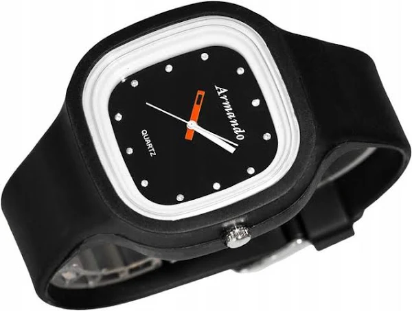 Silikonowy Damski Zegarek Wskazówkowy