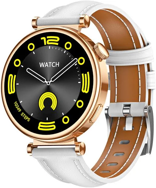 Zegarek Hagen HB12.110.332.539-SET / Smartwatch HB12 biały + różowy pasek / Damski