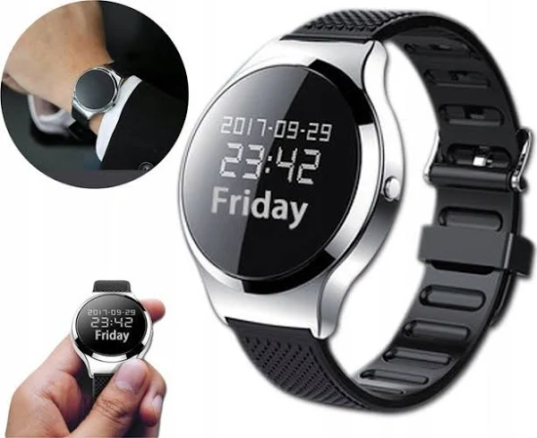 LUXURY-GOODS Mini Dyktafon zegarek szpiegowski detekcja 32GB S8