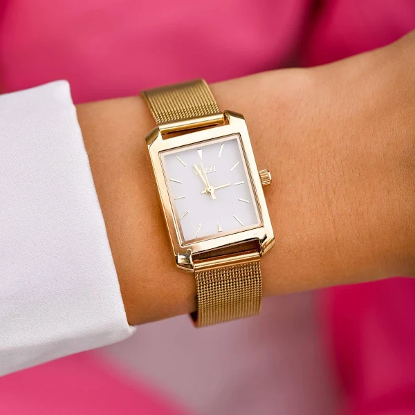 Zegarek Vezzi z biała tarczą