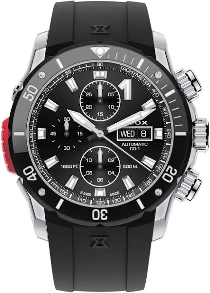 edox co-1 chronograph automatic 01128 3NRCA nn
