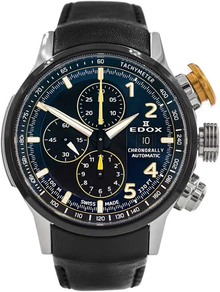 Edox 01129-TTNJCN-BUNJ Chronorally