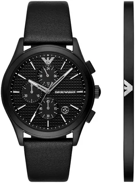 Emporio Armani Zegarek męski PAOLO AR80070SET