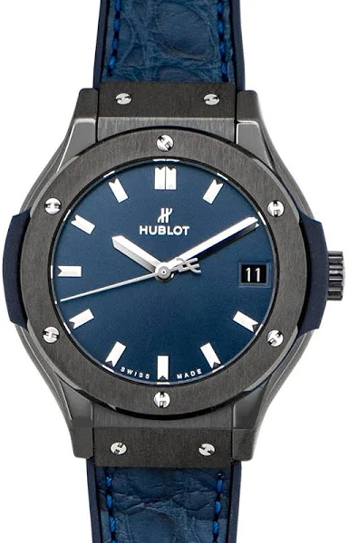 Hublot 2018 pre-owned Classic Fusion 45mm - Blue