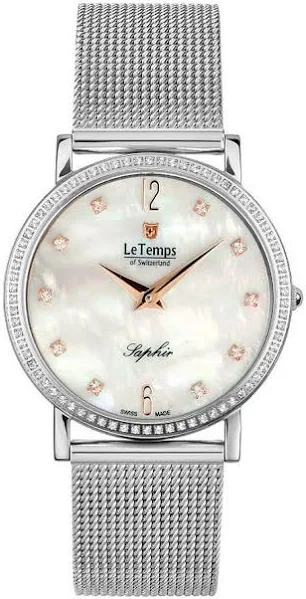 Zegarek damski Le Temps Zafira Slim Swarovski LT1086.45BS01