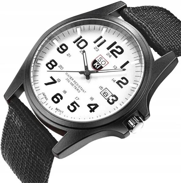 Nowy wojskowy zegarek Soki z datownikiem