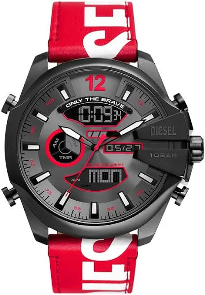 Zegarek Diesel czerwony