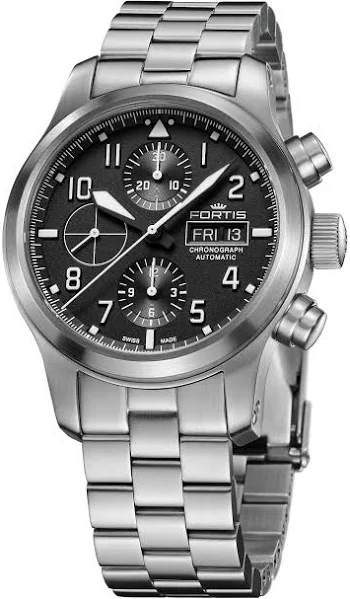 Zegarek męski Fortis Aeromaster Steel Chronograph F4040000