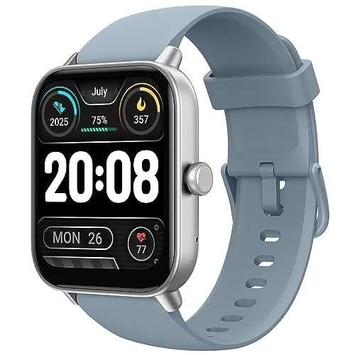 Shop Inteligentny zegarek dla kobiet Mężczyźni Alexa Wbudowany, 1.8 Zgodny z systemem Android iOS, Answer&Make Call/Heart Rate/Step Counter/Sleep