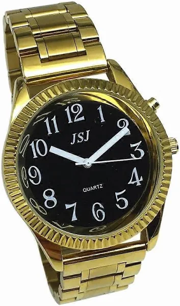 Francuski mówiący zegarek z funkcją alarmu mówioną datą i godziną