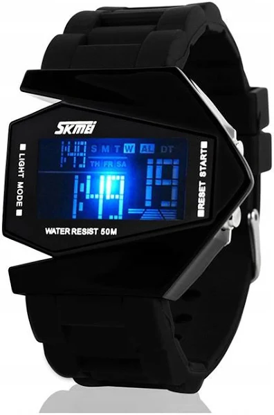 Zegarek damski Skmei elektroniczny Led data