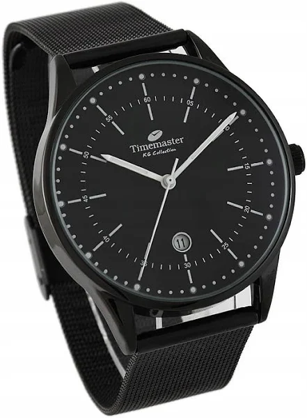 Timemaster Zegarek męski na bransolecie Mesh