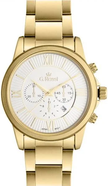 Zegarek męski na złotej bransolecie