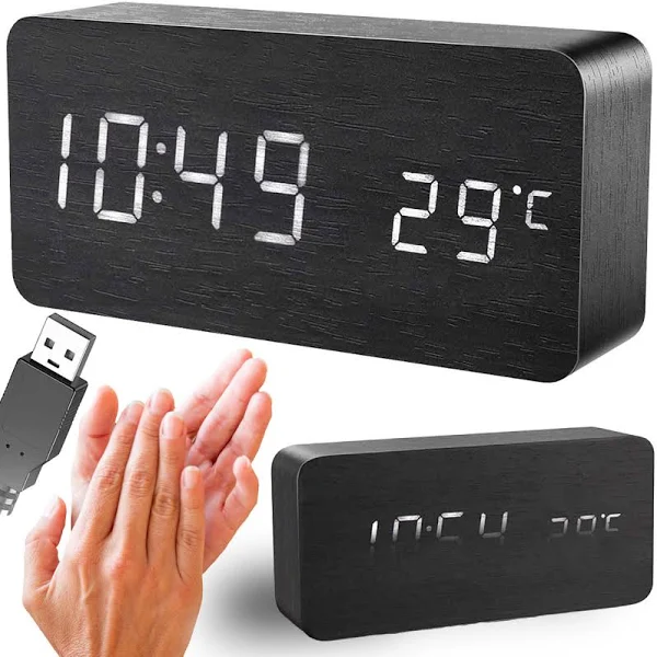 Zegar cyfrowy elektroniczny budzik