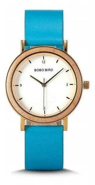 Zegarek Drewniany Cienki Bobo Bird T21 Damski Box