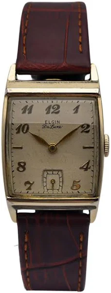 Pozłacany damski ELGIN DELUXE