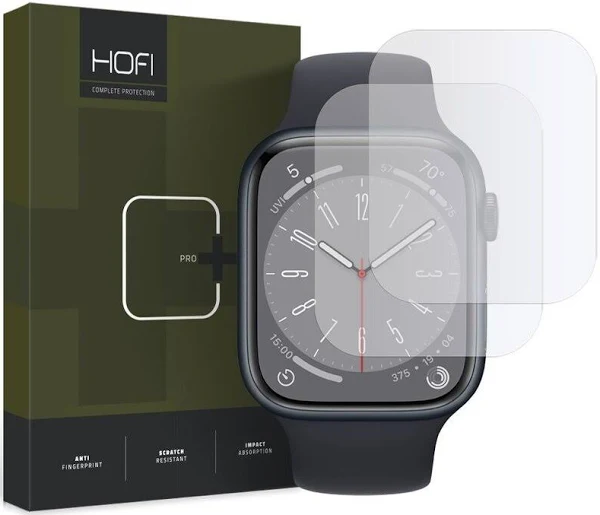 Folia Hydrożelowa Hofi Hydroflex Pro+ 2-PACK Apple Watch 4 / 5 / 6 / 7 / 8 / SE CLEAR