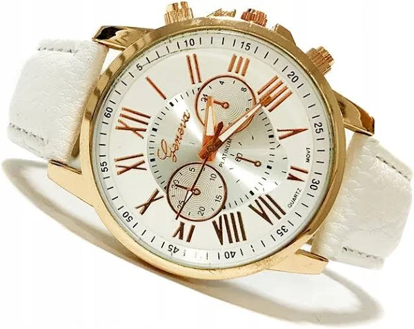 Zegarek damski Geneva analog pasek vcf3