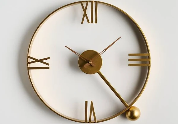 industrialny zegar ścienny astro ø 40 cm