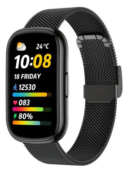 Zegarek Hagen HC59.14.144 / Smartwatch HC59 czarny bransoleta