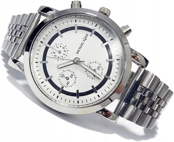 Zegarek damski Michael Paris bransoleta srebrny