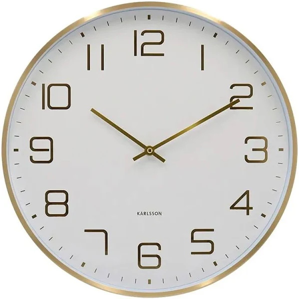 Karlsson Elegance Glow Zegar ścienny
