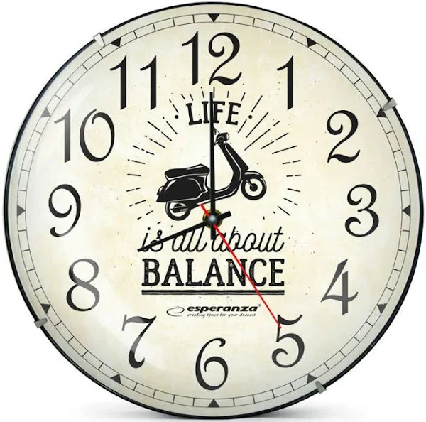 Esperanza Zegar ścienny Seattle