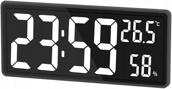 Zegar klepsydra Homtak czarny 0cm