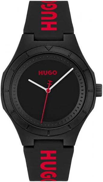 Zegarek Męski HUGO Lit For Him Black 1530343