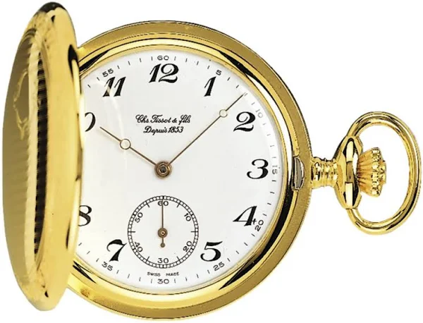Zegarek Tissot T-Pocket t83.4.402.12 Savonnette Mechanical