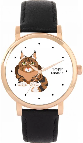TLWS-39173 Toff London Zegarek dla kotów rasy Maine Coon