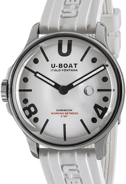 U-Boat 9542 Darkmoon White 44MM