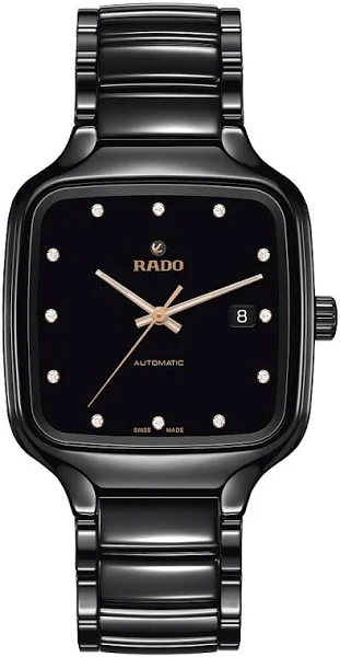 RADO Zegarek True Square Automatic Diamonds R27 078 70 2