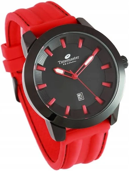 Zegarek męski na pasku silikonowym z datownikiem Timemaster 169/41