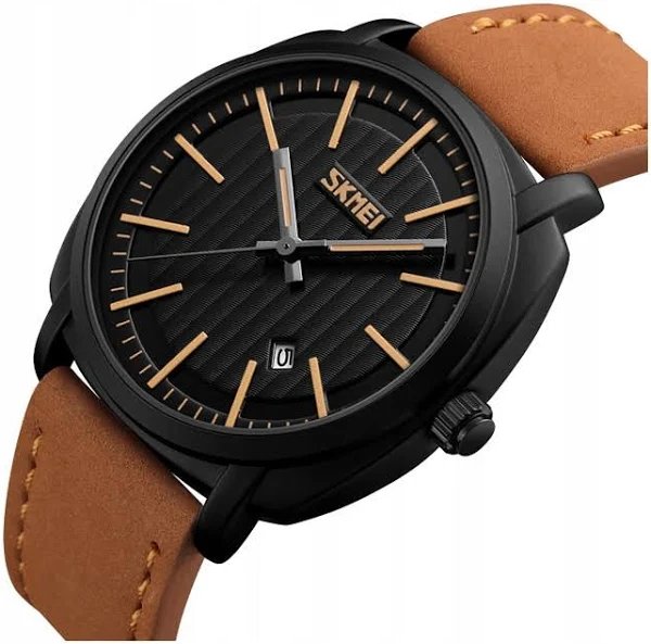 Zegarek męski Skmei datownik skóra 4