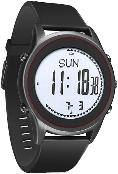 SPOVAN luksusowy zegarek sportowy wodoodporny kompas LED wysokościomierz stoper cyfrowy zegarek na