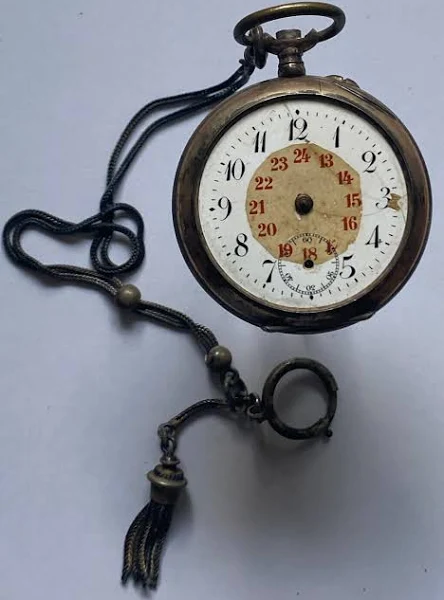 Zegarek Kieszonkowy Męski Ręcznie Nakręcany