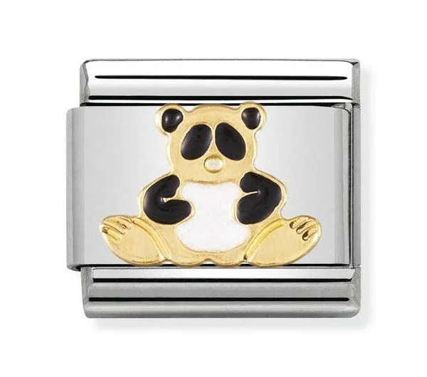 Nomination Italy Composable Gold Panda 030212/39