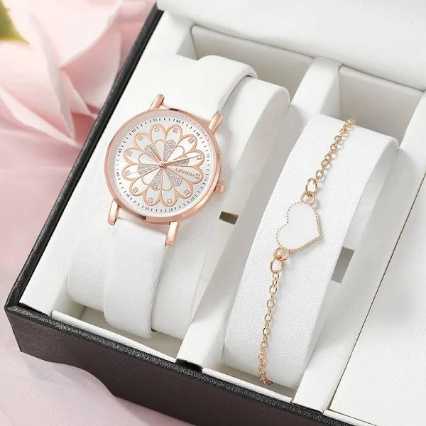 Damski zegarek z minimalistyczną bransoletką