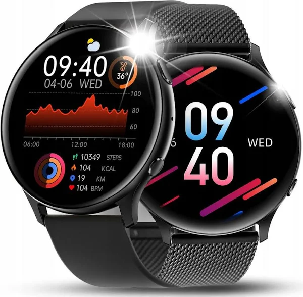 Smartwatch Zegarek Damski Menu Pl Rozmowy Powiadomienia Smart Watch