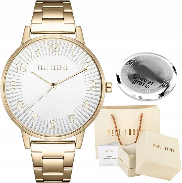 Zegarek damski Paul Lorens VARESE 4D1 z grawerem